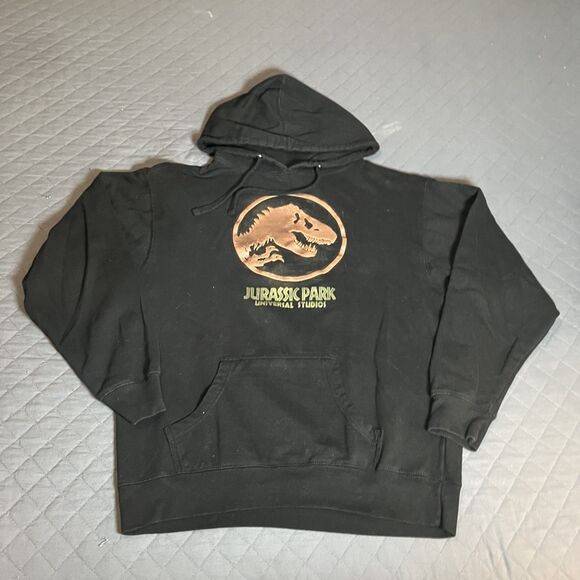 Jurassic World Other - Jurassic Park Universal Studios Hoodie Sweatshirt Pullover Black Men No Size
